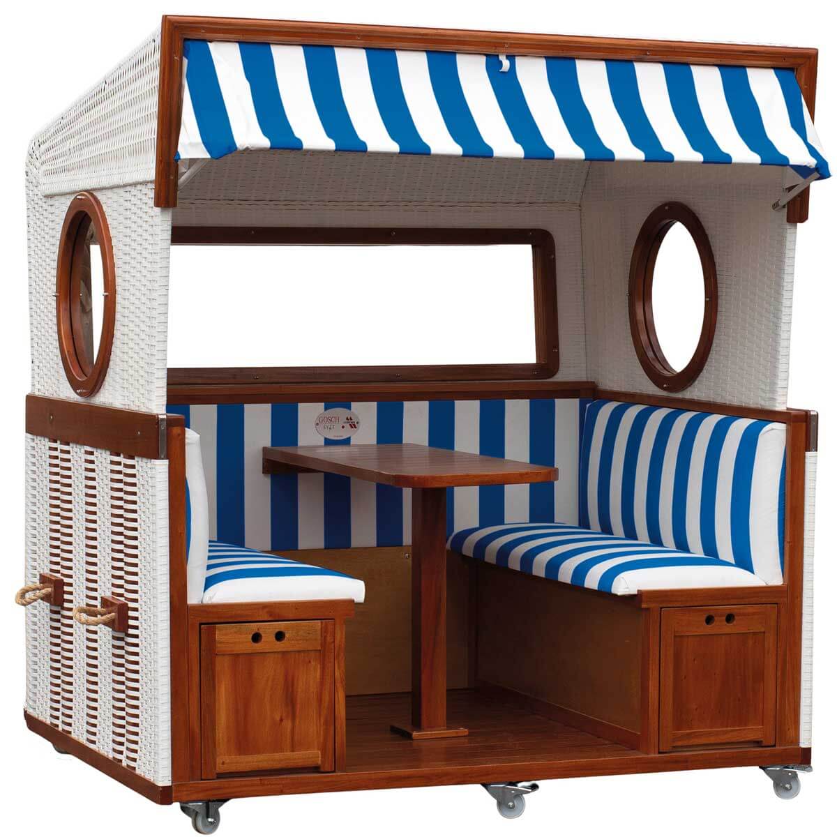 Gosch Lounge blau weiss