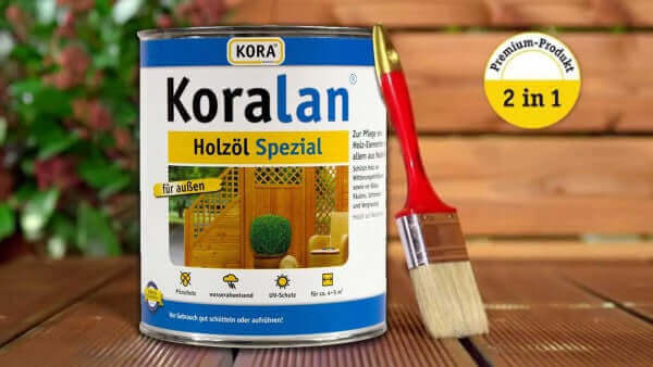 Koralan Holzöl Spezial - Eggers Strandkörbe - Strandkorb Fachhandel Prieß