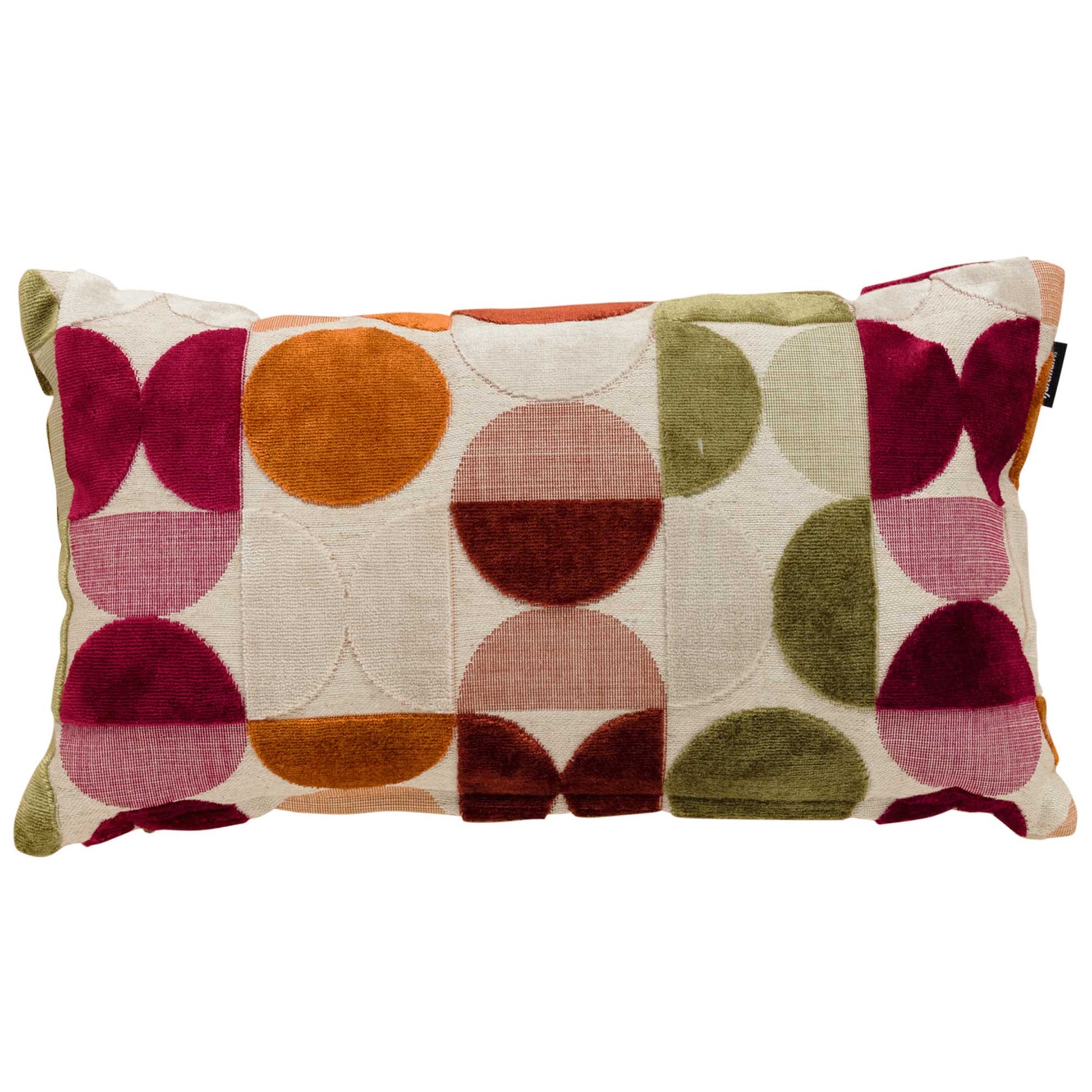 Lendenkissen Sitri Raspberry 50x30x14 cm – Hartman Kissen in Boho-Design