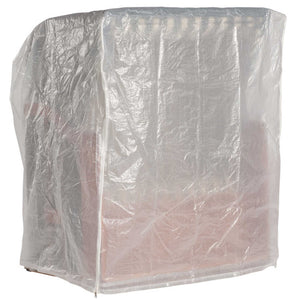 Sonnenpartner - Schutzhülle weiß, leichte Ausführung, Sommerhülle, BTH 135x115x160 cm