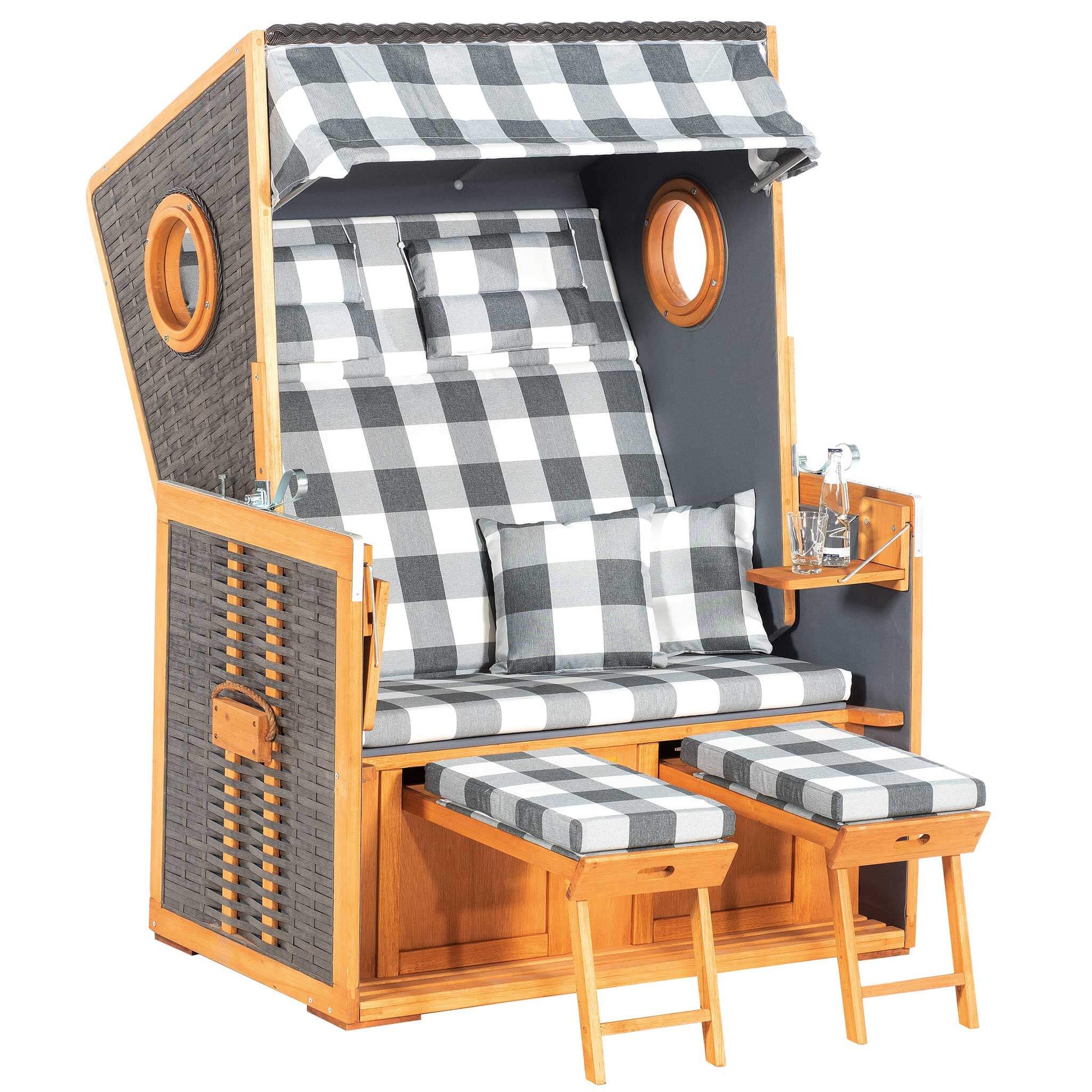 Strandkorb Rustikal 110 Z Dessin 1210 freigestellt