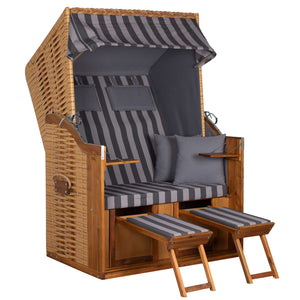 Trend 10 Strandkorb im Dessin 755 grau