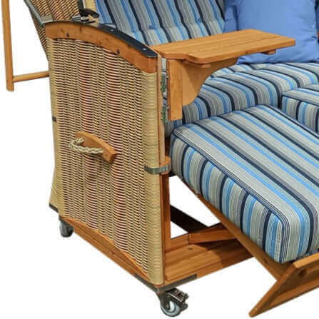 Strandkorb Eiderstedter Zubehör Klapptisch 15 x 20 cm - Strandkorb Fachhandel Prieß