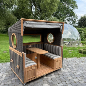 Gosch-Lounge aus Teakholz 981 Dessin