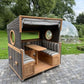Teak Gosch-Lounge Strandkorb anthrazit