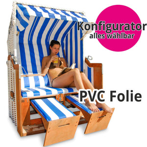 Strandkorb Standard mit PVC Folie KONFIGURATOR - Schleswig Holstein
