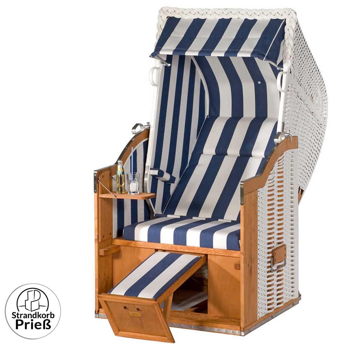 1-Sitzer Strandkorb, BHT ca. 160 cm ca. Gewicht: 100 breit, x kg | 90 P602 65 x